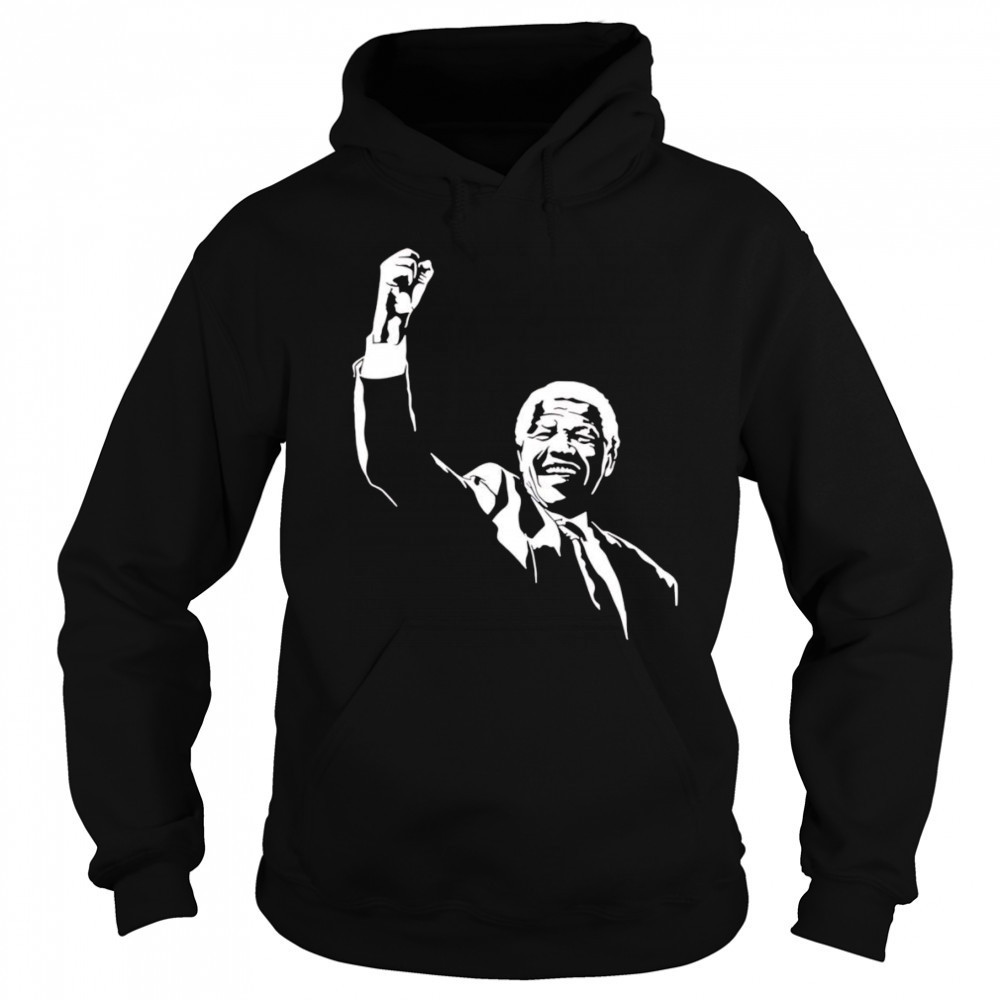 Nelson Mandela raise hand shirt Hoodie