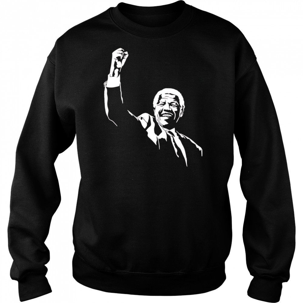 Nelson Mandela raise hand shirt Sweatshirt
