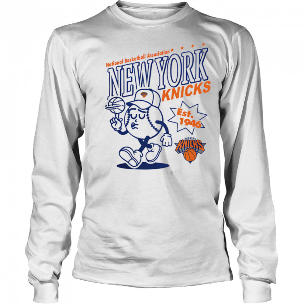 New York Knicks Sport Classics Chrome est 1946 shirt Long Sleeved
