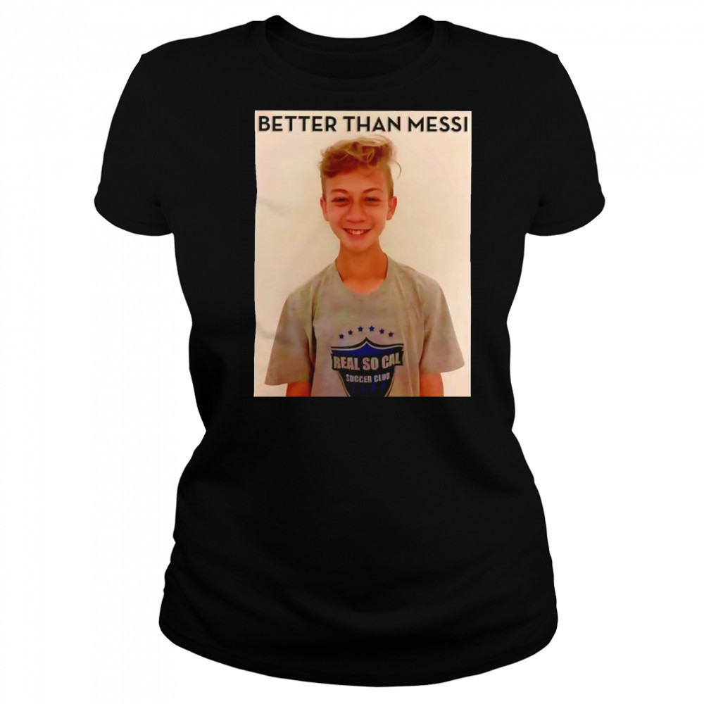 Ordaz better than Messi shirt Women's T-shirt
