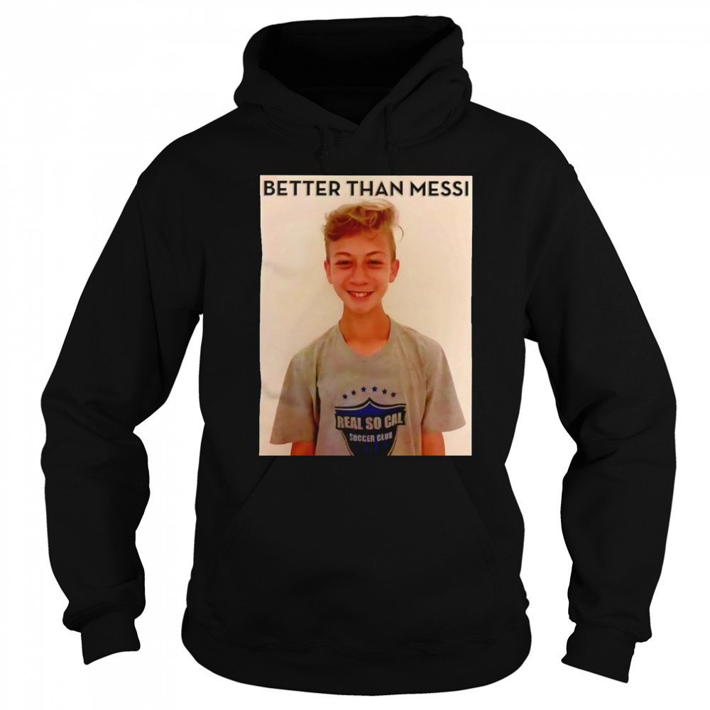 Ordaz better than Messi shirt Hoodie