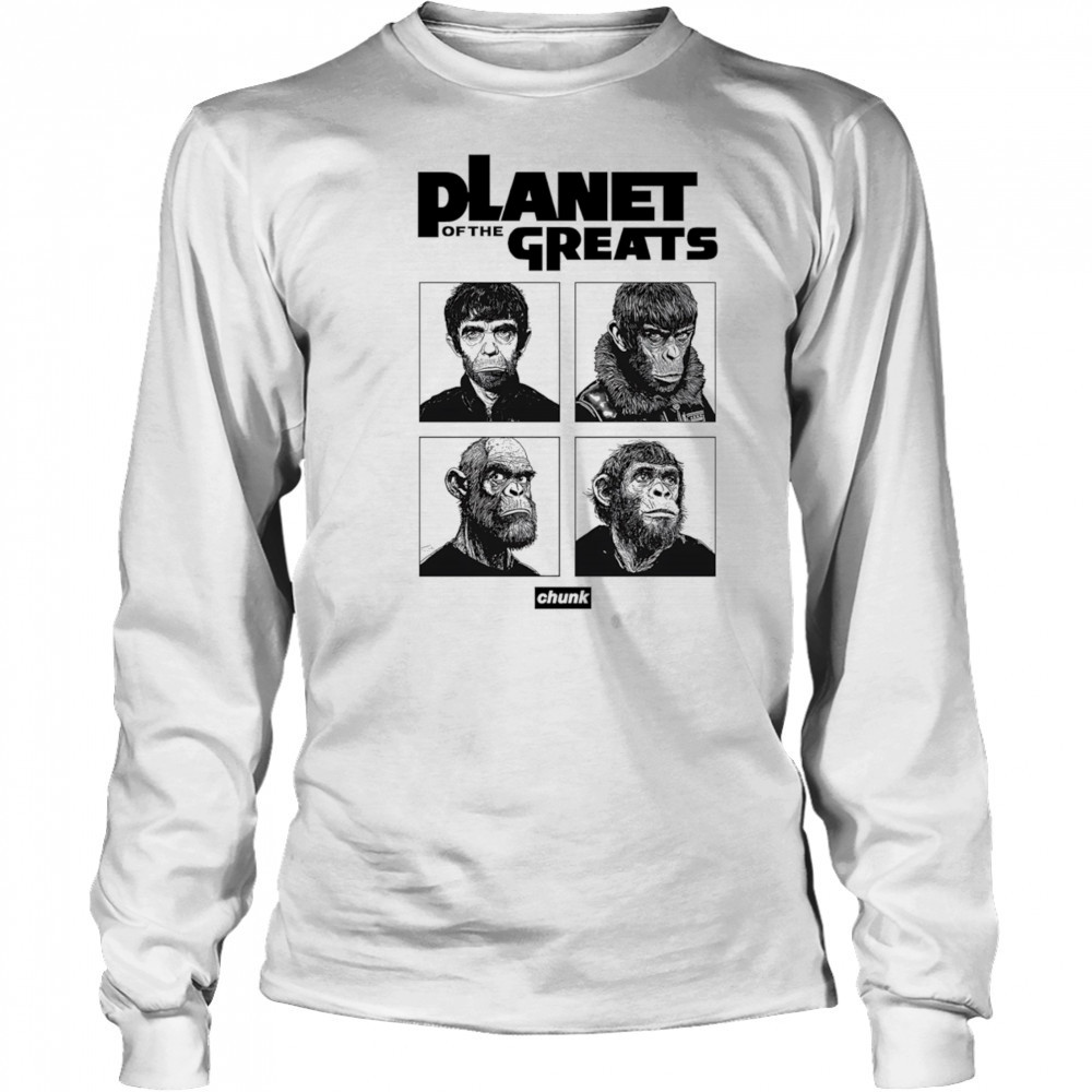 Planet Of The Greats Chunk shirt Long Sleeved
