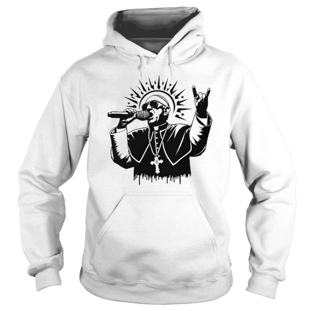Pope Francis Metal T-shirt Hoodie