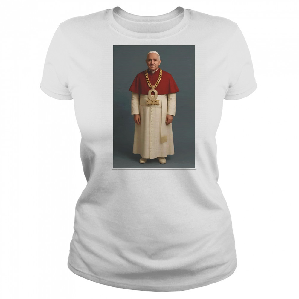 Pope Leo O Block portrait shirt Women's T-shirt