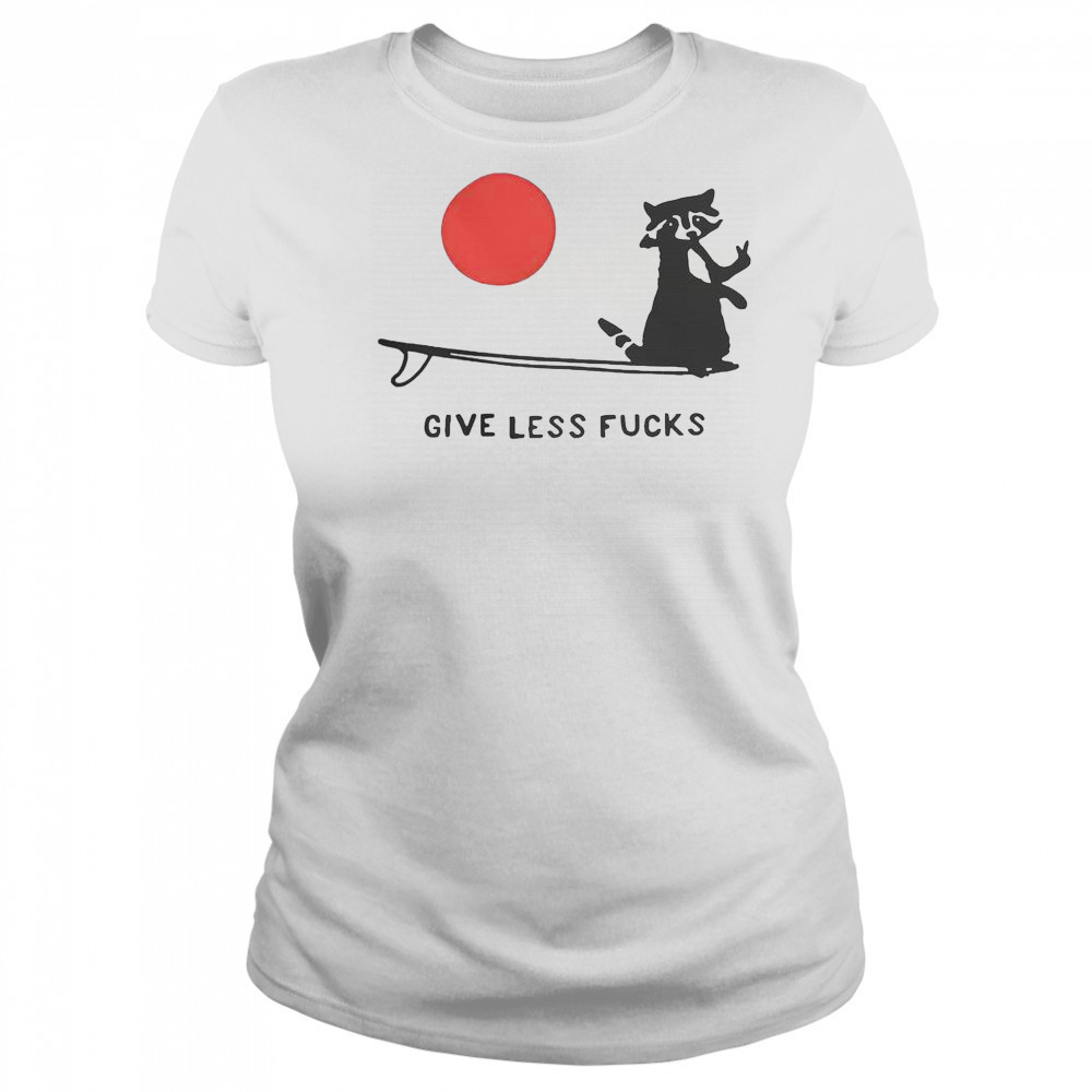Raccoon Give Less Fck T-Shirt Women's T-shirt