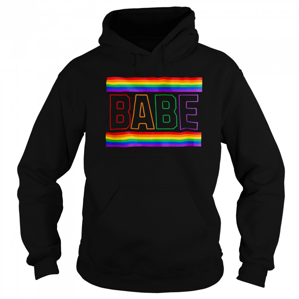 Rainbow babe shirt Hoodie