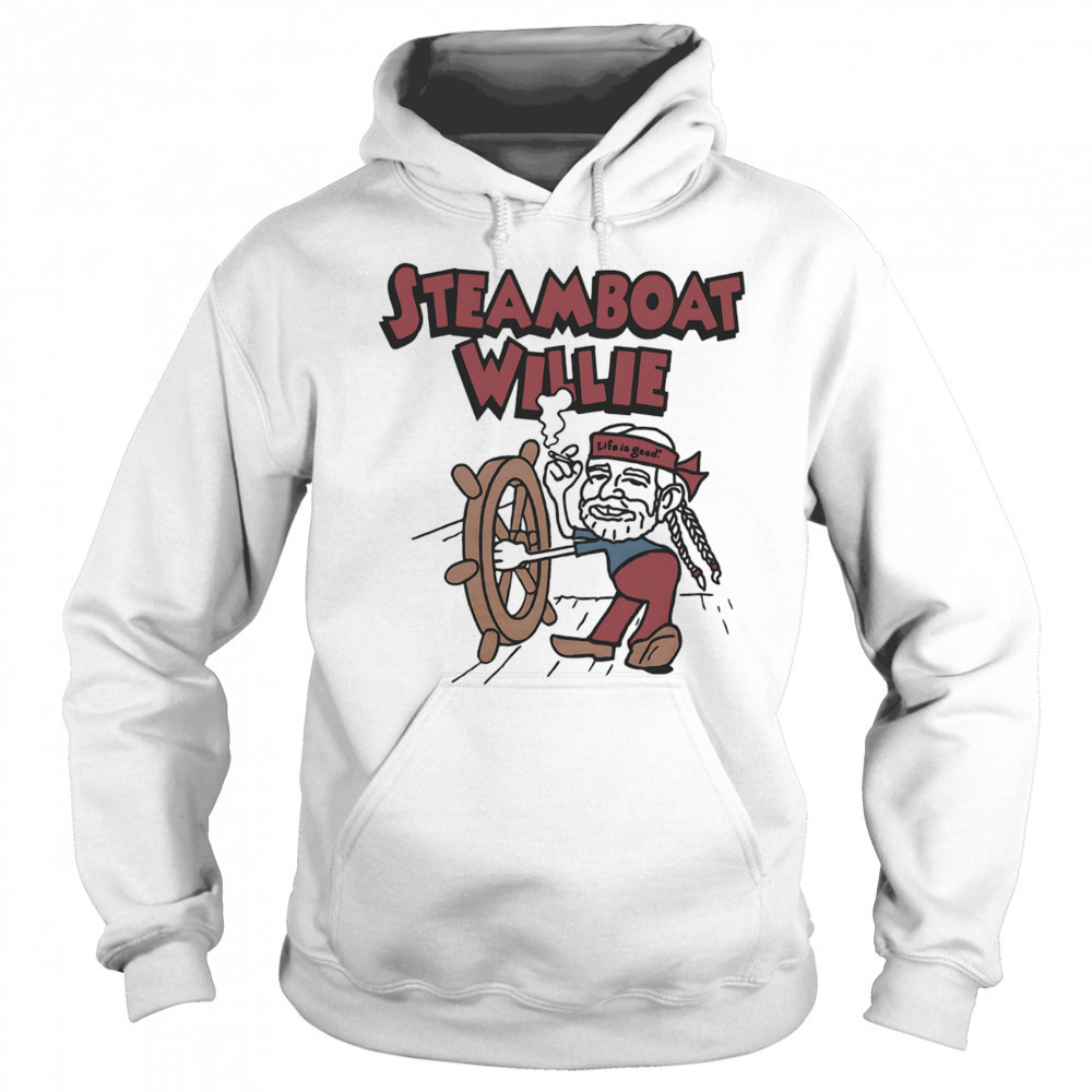 Steamboat Willie Nelson smoking shirt Hoodie