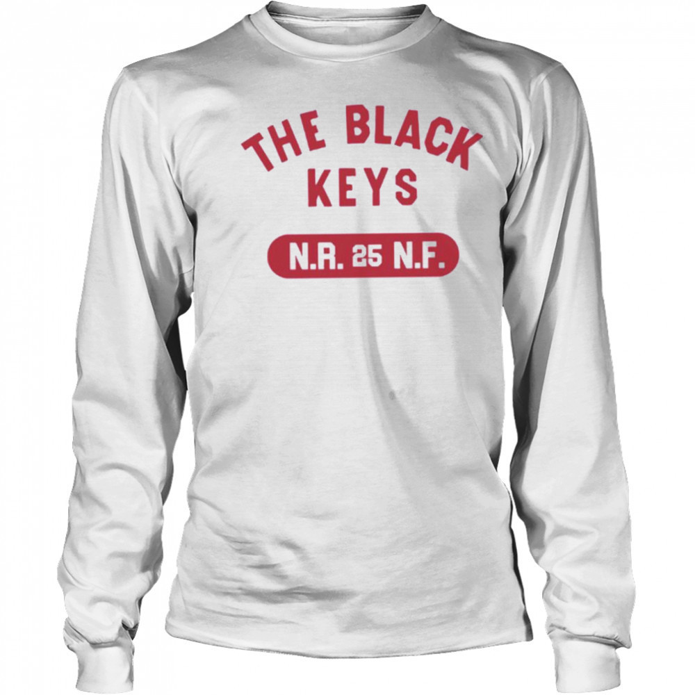 The Black Keys Red Nrnf Shirt Long Sleeved