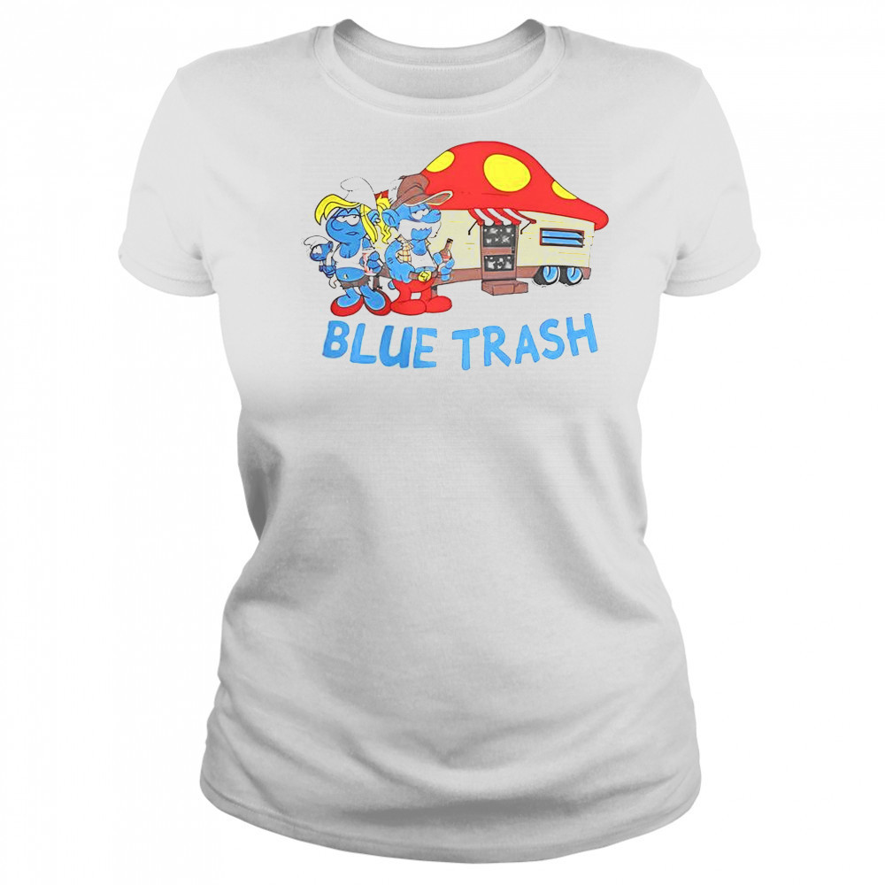 The Smurfs Blue Trash T-Shirt Women's T-shirt