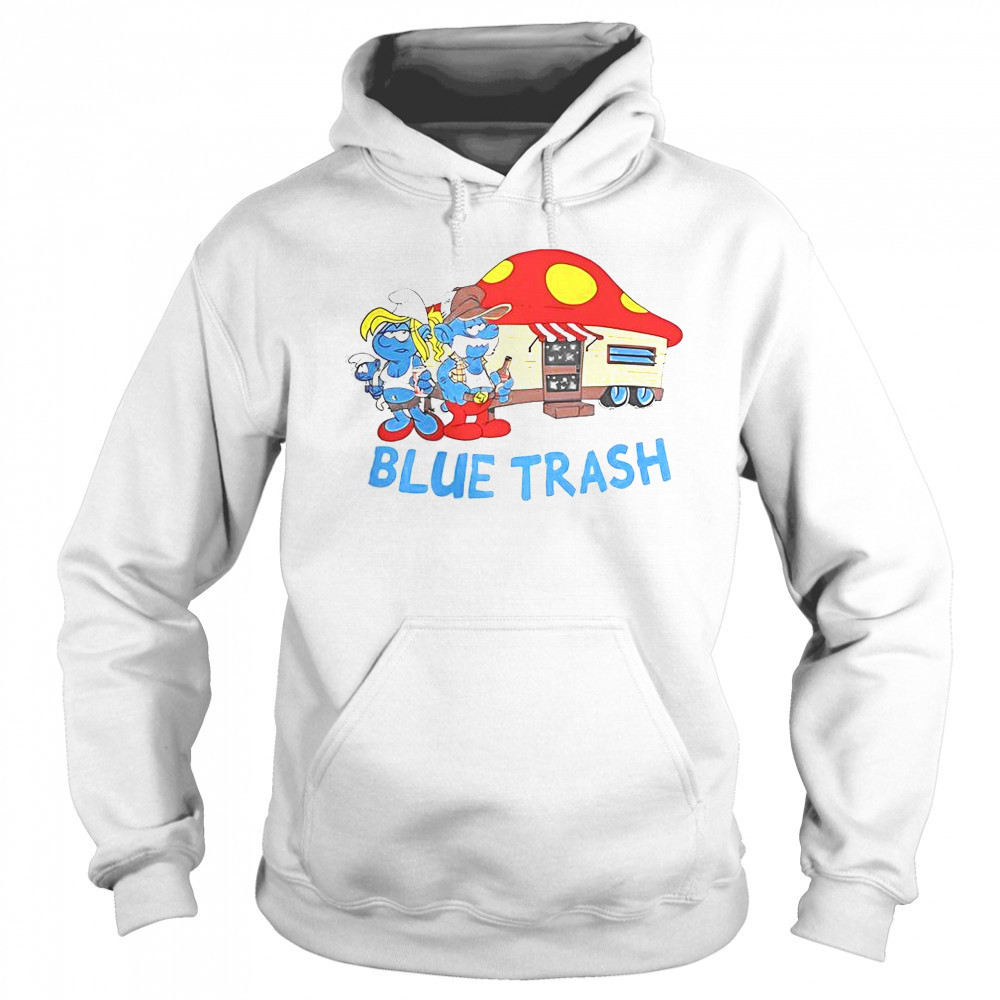 The Smurfs Blue Trash T-Shirt Hoodie