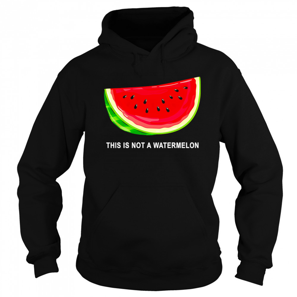 This Is Not A Watermelon Funny shirt Hoodie