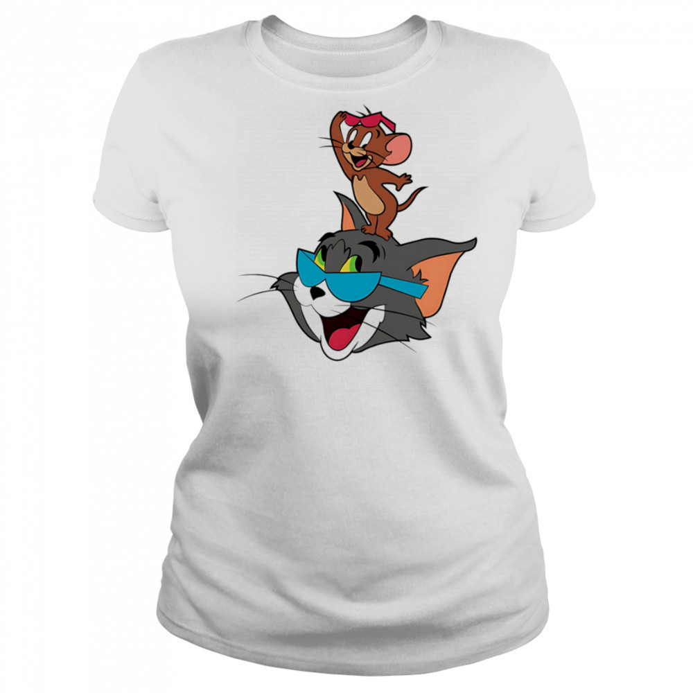 Tom and Jerry in Sunglasses funny shirt Women's T-shirt