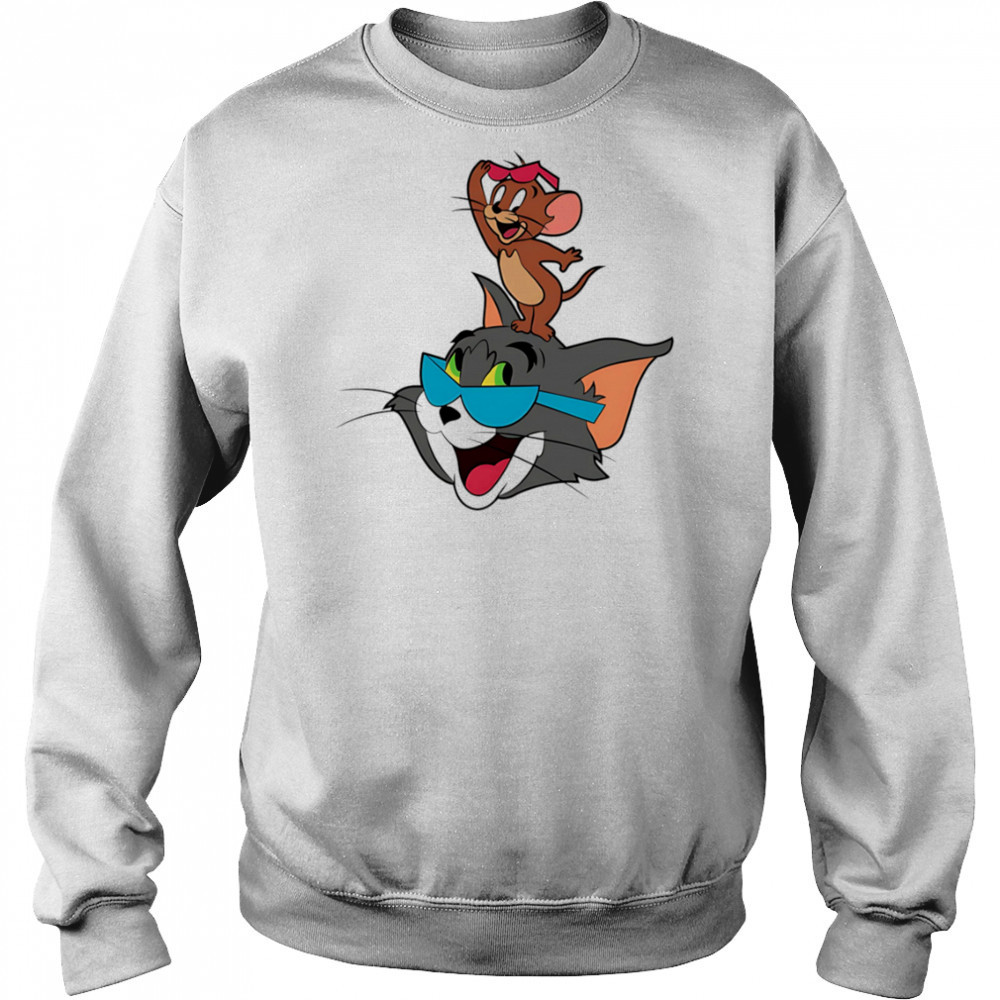 Tom and Jerry in Sunglasses funny shirt Sweatshirt