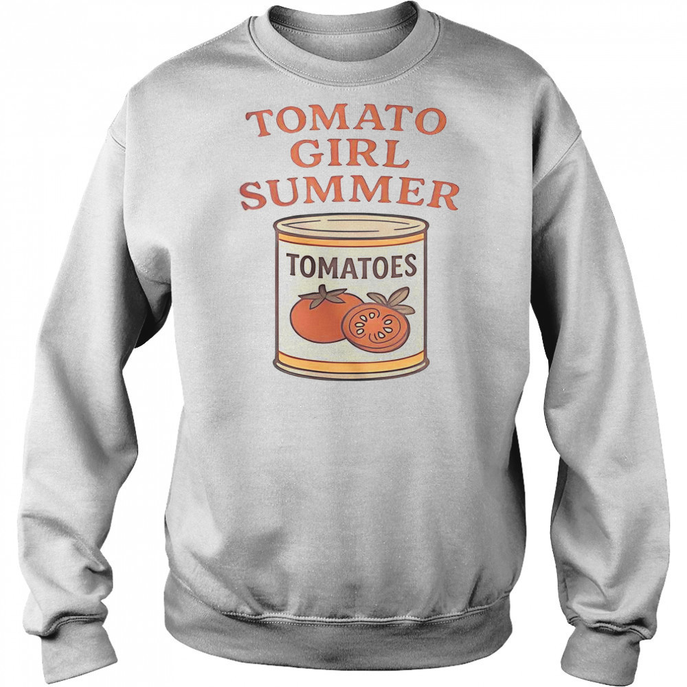 Tomato Girl Summer Vintage Jar Graphic T-Shirt Sweatshirt