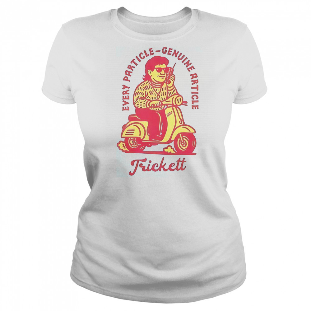 Trickett England Every Particle Genuine Article Scooter T-Shirt Women's T-shirt