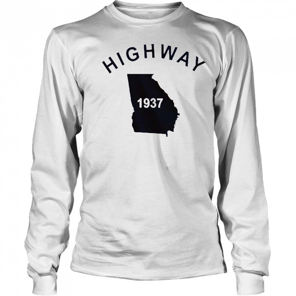 Tyrus Wearing Highway 1937 Georgia T-Shirt Long Sleeved