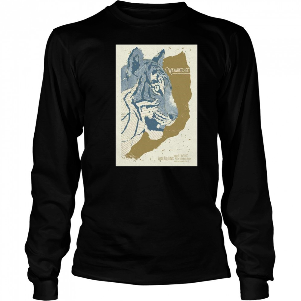Waxahatchee ACL Live At The Moody Theater Austin TX May 19 2025 Tour t-shirt Long Sleeved