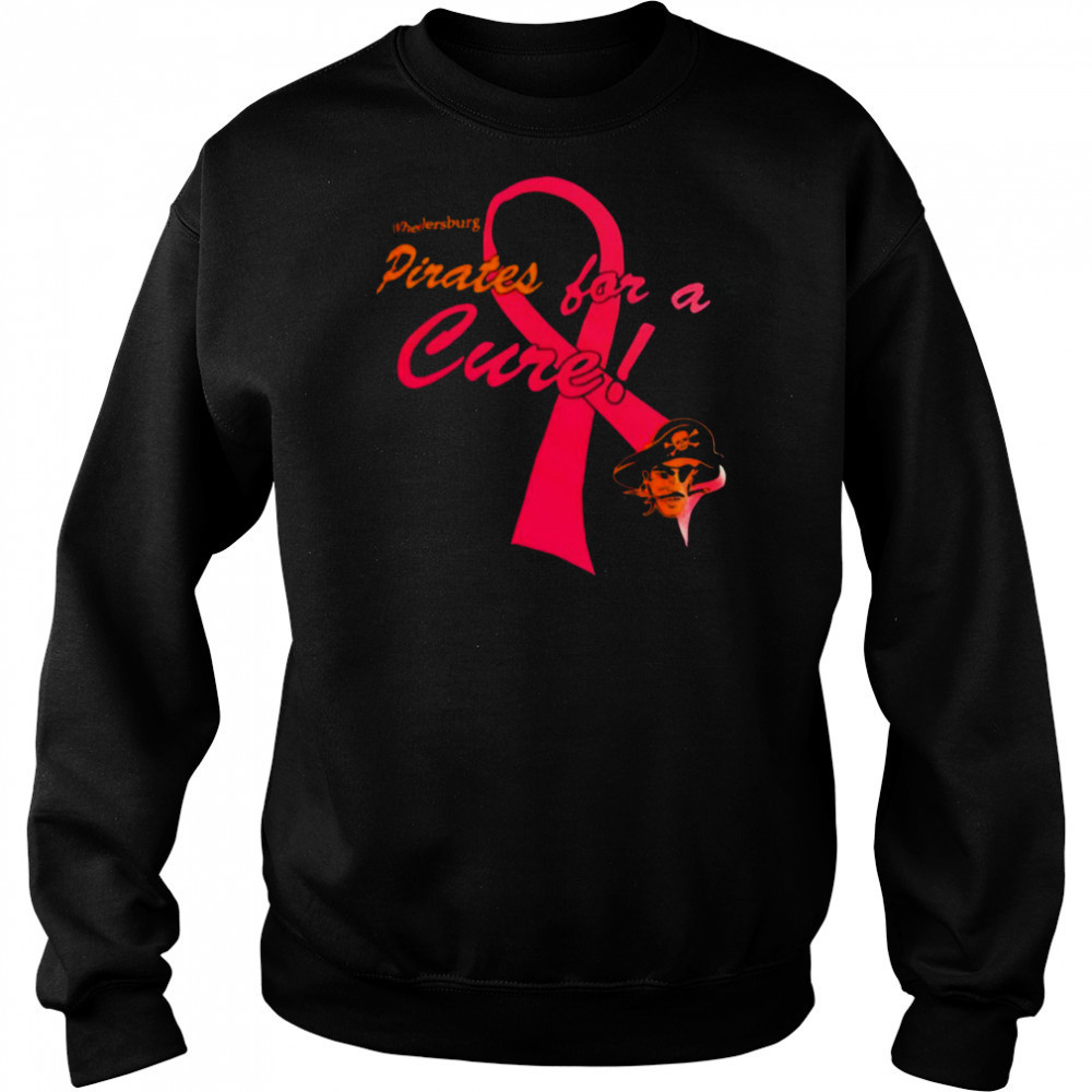 Wheelersburg Pirates for a cure autism awareness shirt Sweatshirt