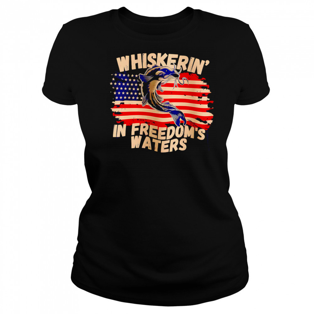 Whiskering in Freedom’s Waters shirt Women's T-shirt