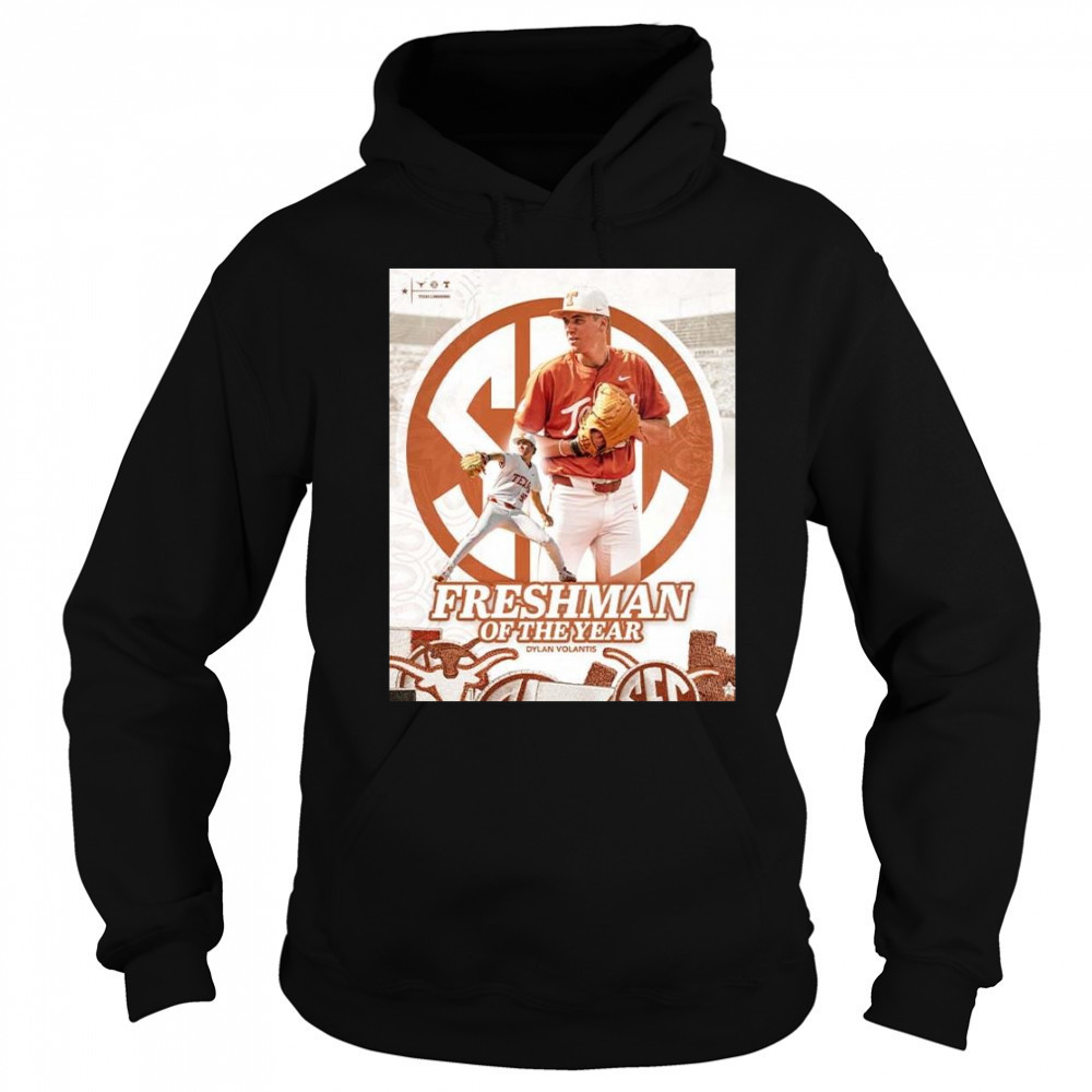 Dylan Volantis Are The 2025 SEC Baseball Freshman Of The Year Shirt Hoodie
