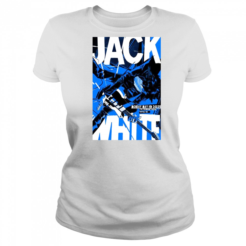 Jack White Paramount Theatre Seattle WA May 19 2025 Tour t-shirt Women's T-shirt