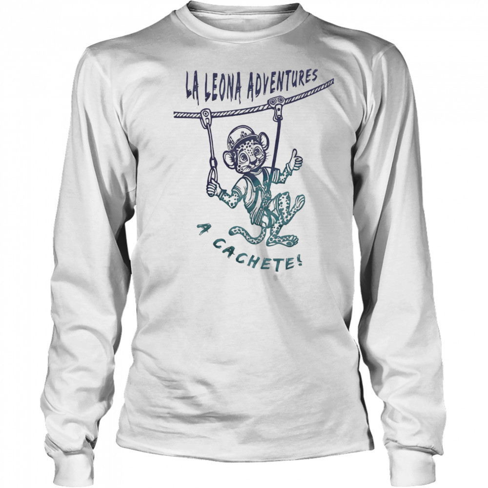 La Leona Adventures a cachete shirt Long Sleeved