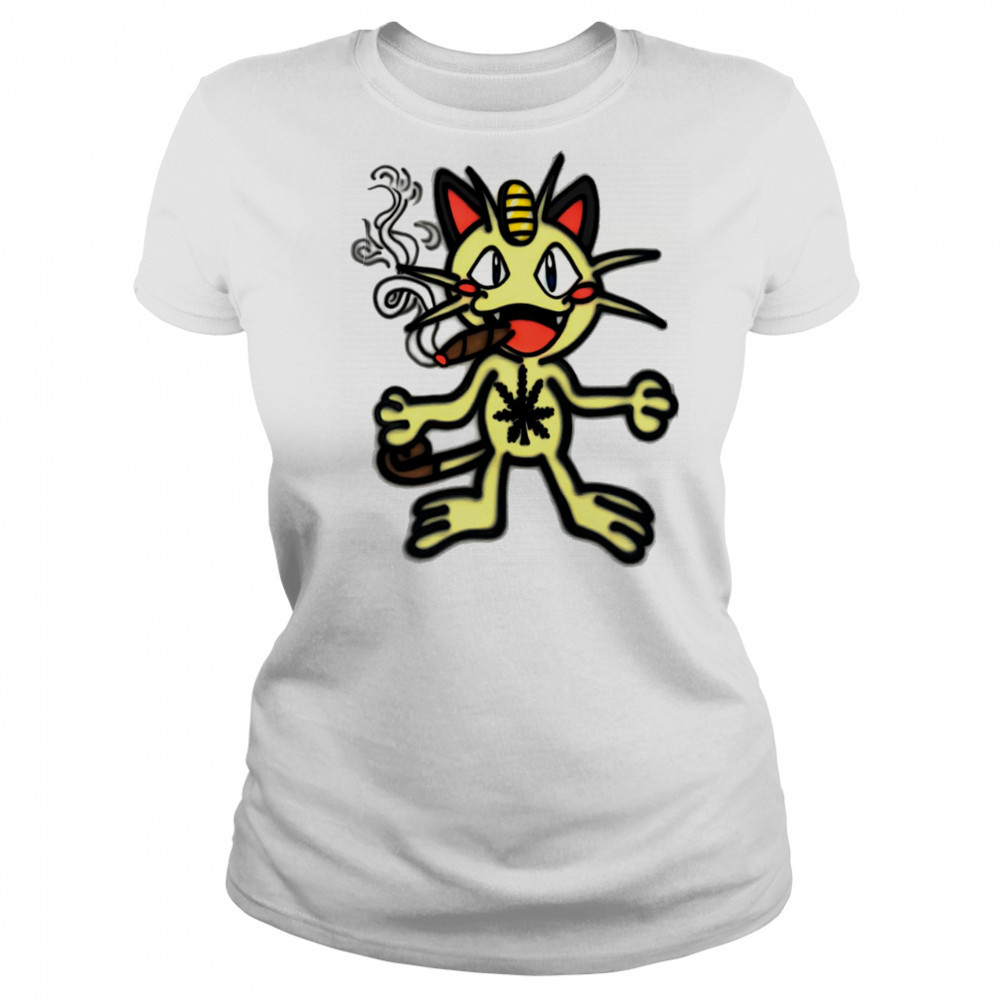 Meowth smoking shirt Women's T-shirt