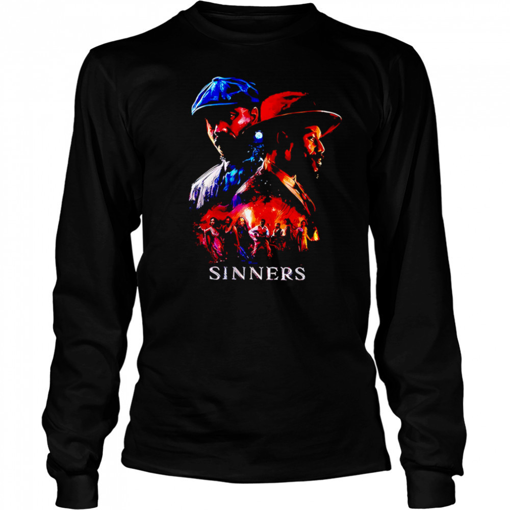 Sinners Michael B. Jordan shirt Long Sleeved