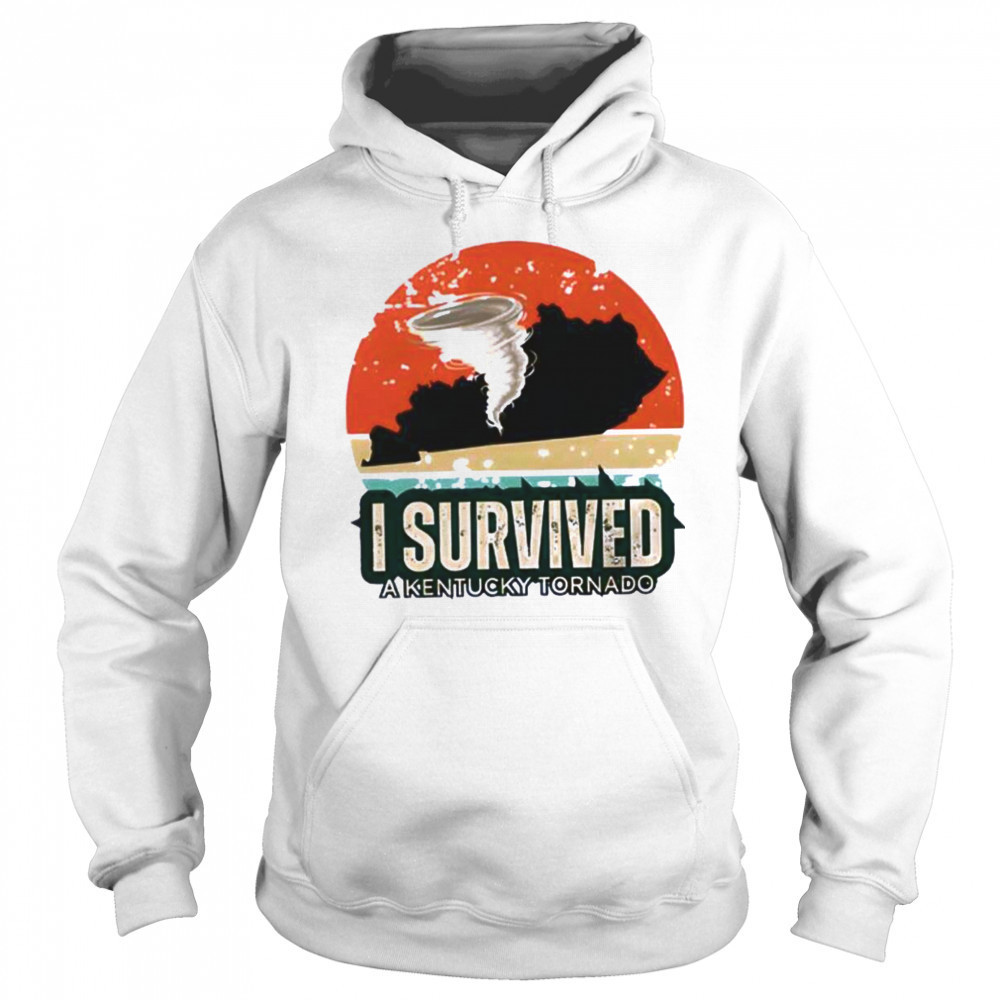 Tornado Survivor I Survived A Kentucky Tornado shirt Hoodie