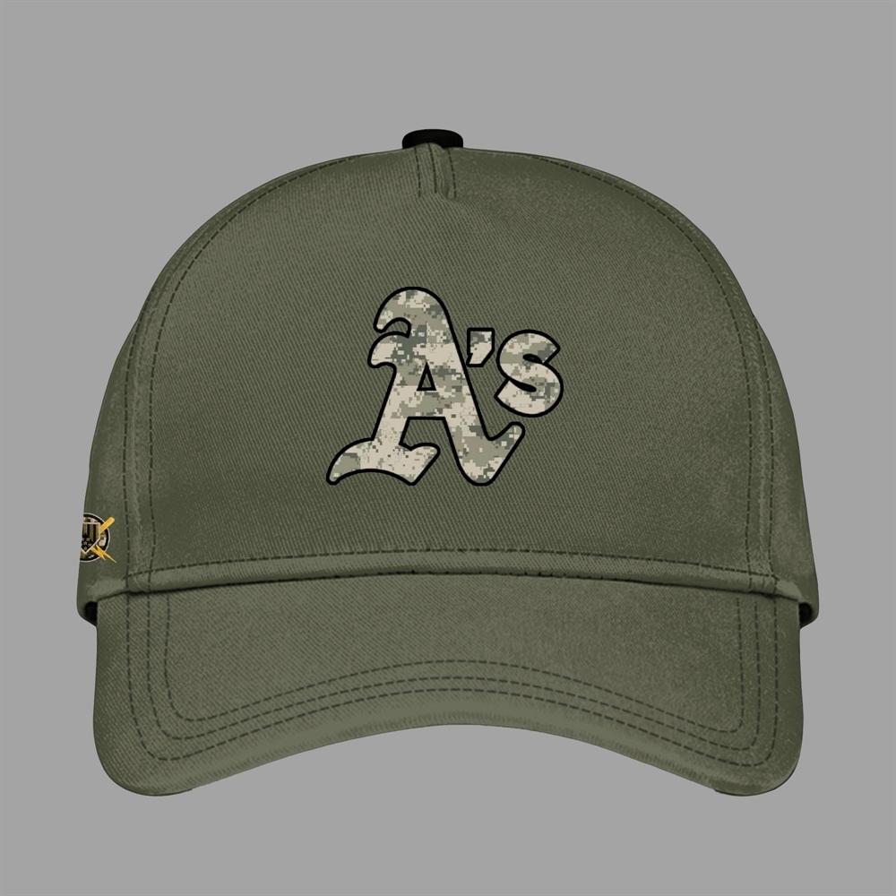 2025 Oakland Athletics Military Appreciation Day Jersey
