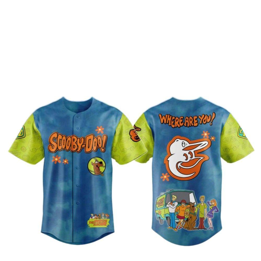 2025 Orioles Scooby-Doo Baseball Jersey