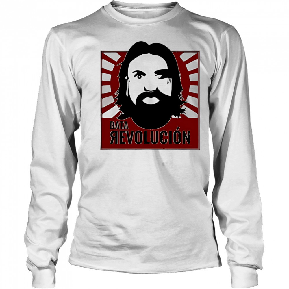 Data Revolucion shirt Long Sleeved