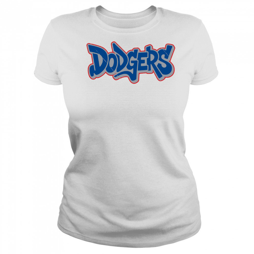 Dodgers Graffiti Logo Los Angeles Dodger Baseball shirt Women's T-shirt