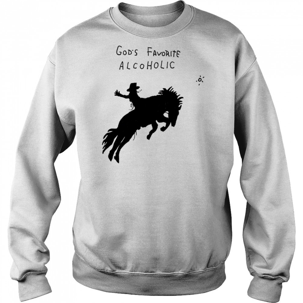 God’s favorite alcoholic shirt Sweatshirt