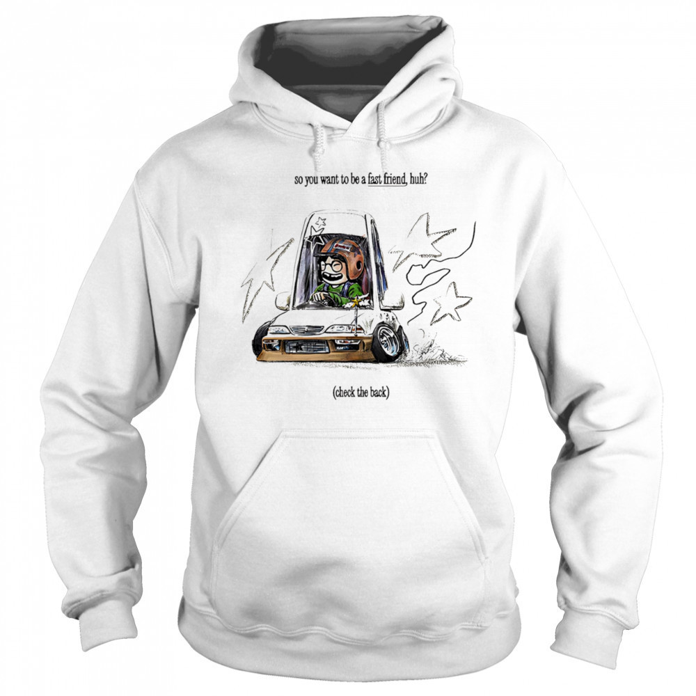 Grentperez x Fast Friends Racing shirt Hoodie