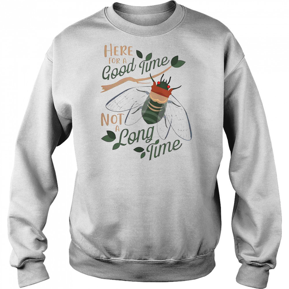Happy ‘Cicadas Here For A Good Time T-Shirt Sweatshirt