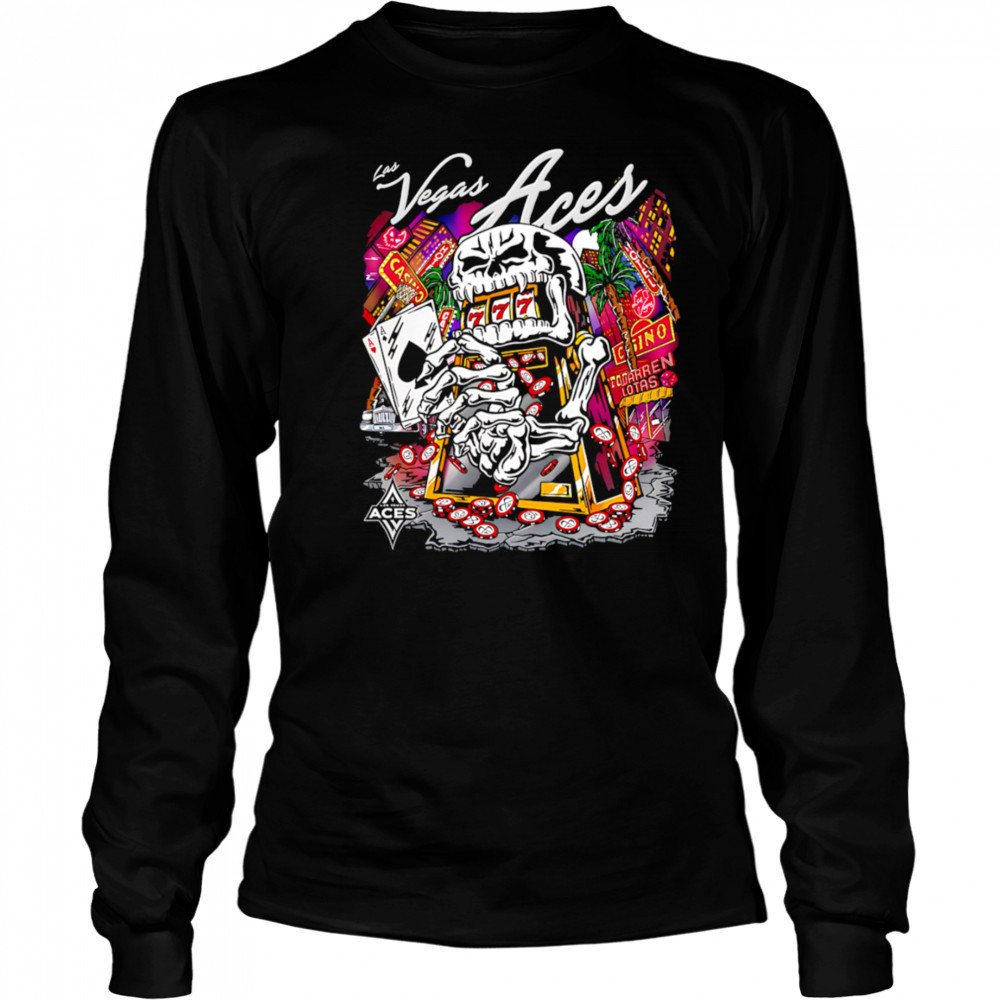 WNBA Aces Death shirt Long Sleeved