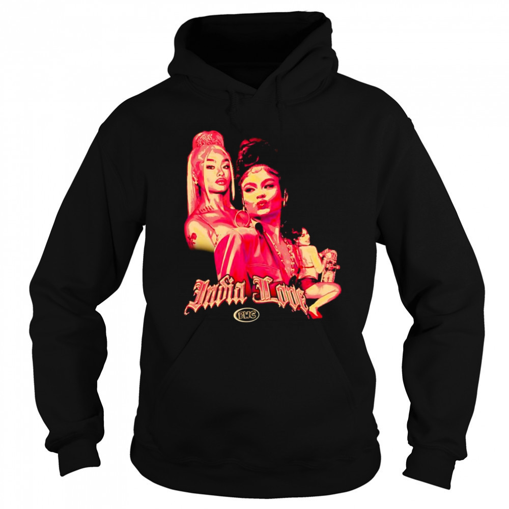 India Love Celebrity graphic shirt Hoodie