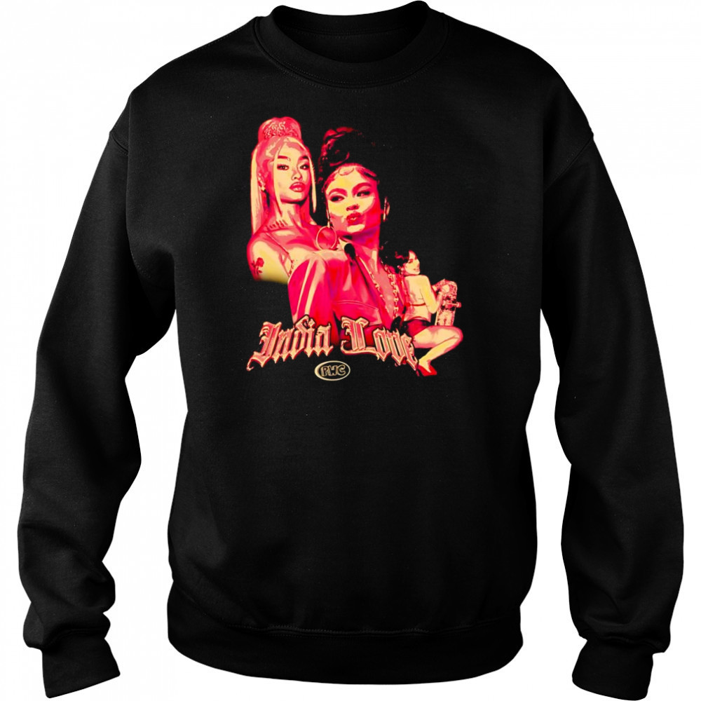 India Love Celebrity graphic shirt Sweatshirt