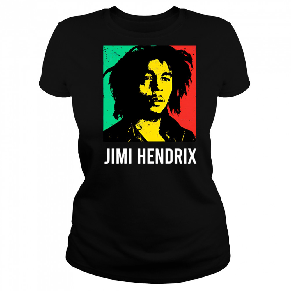 Jimi Hendrix Bob Marley shirt Women's T-shirt