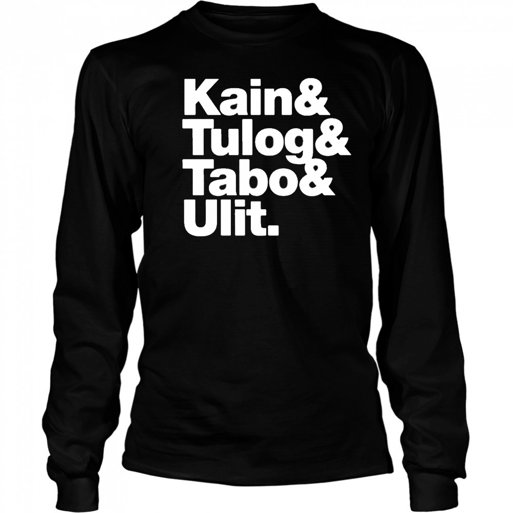 Kain Tulog Tabo Ulit Shirt Long Sleeved