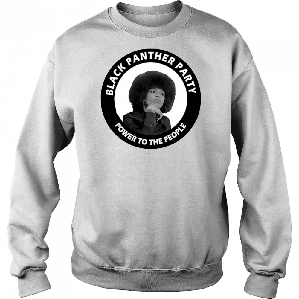 Angela Davis Black panther party power to the people shirt Sweatshirt