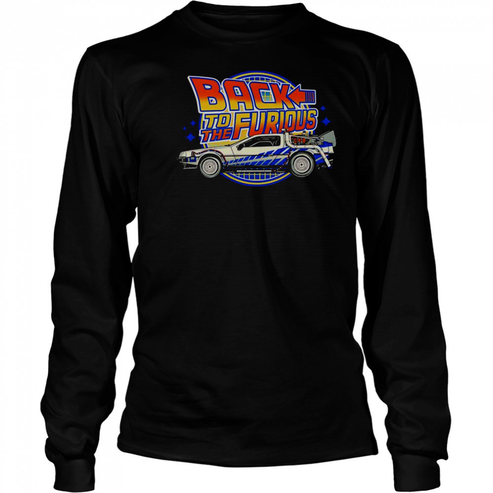 Back To The Furious Car Vintage T-Shirt Long Sleeved