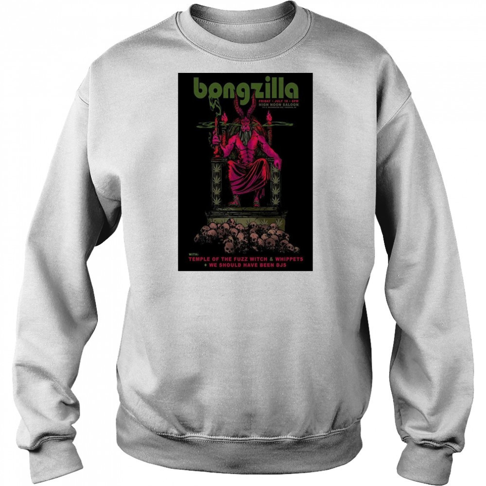 Bongzilla Jul 18 2025 Madison WI Poster shirt Sweatshirt