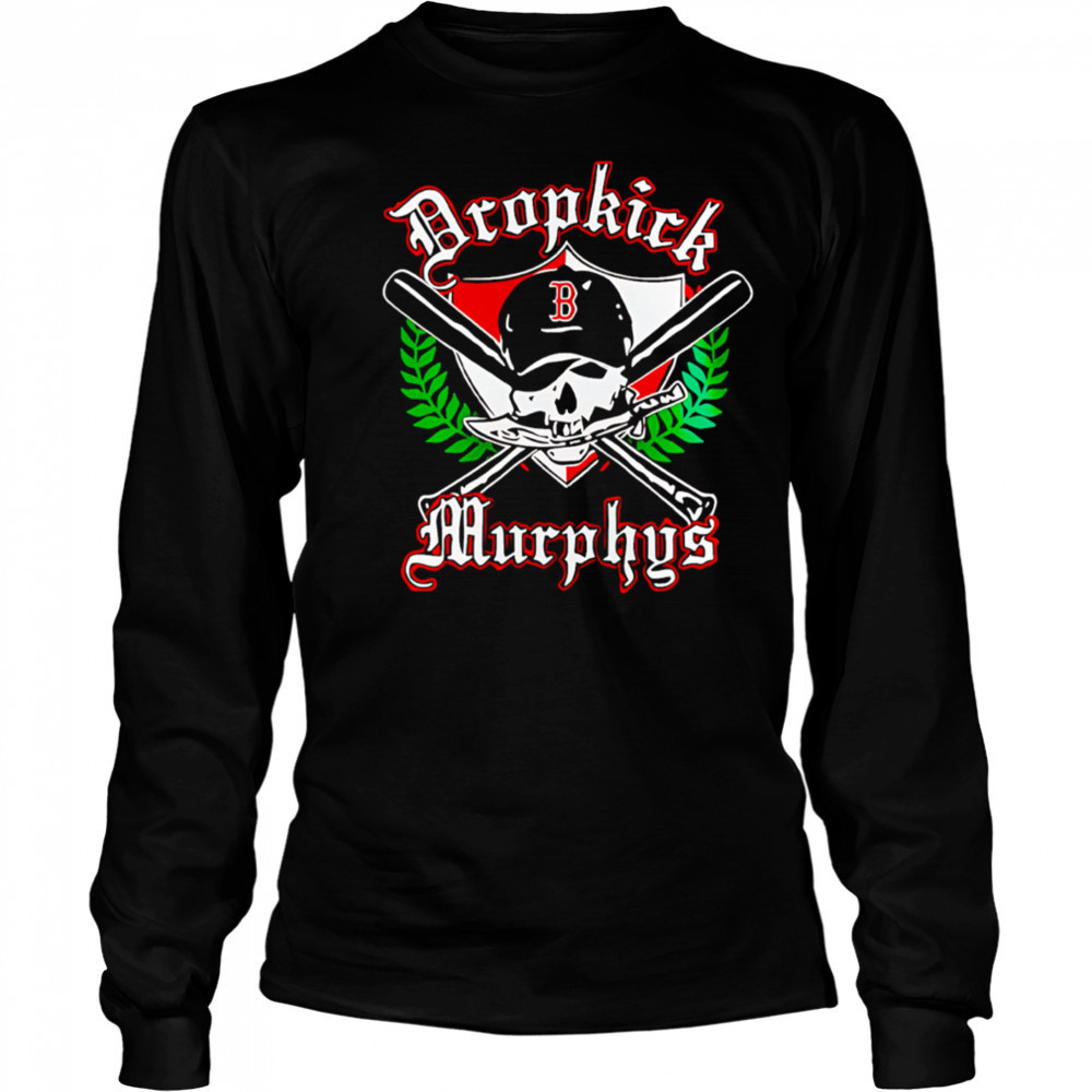 Boston Red Sox x Dropkick Murphys Night 2025 Baseball shirt Long Sleeved