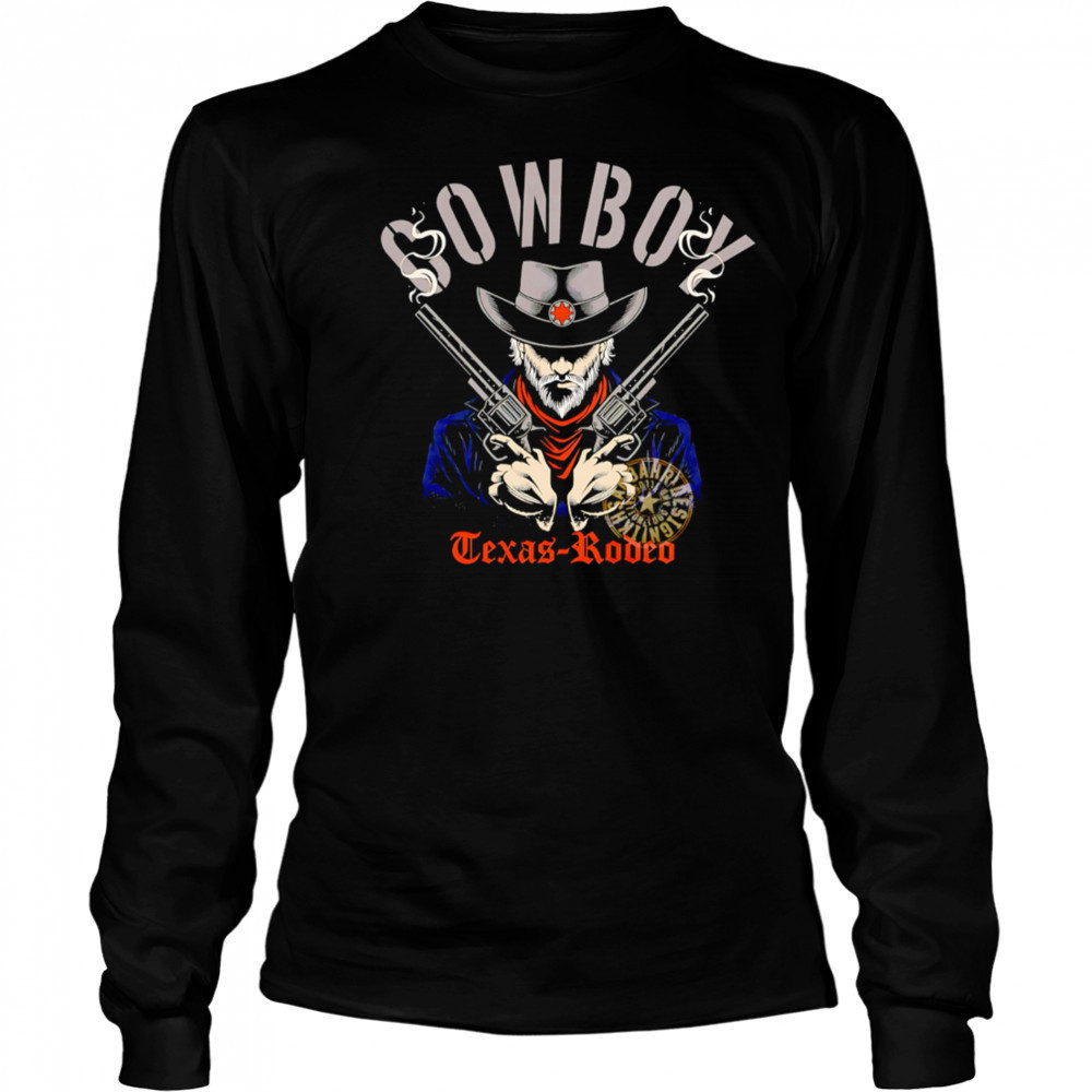Cowboy Texas Rodeo shirt Long Sleeved