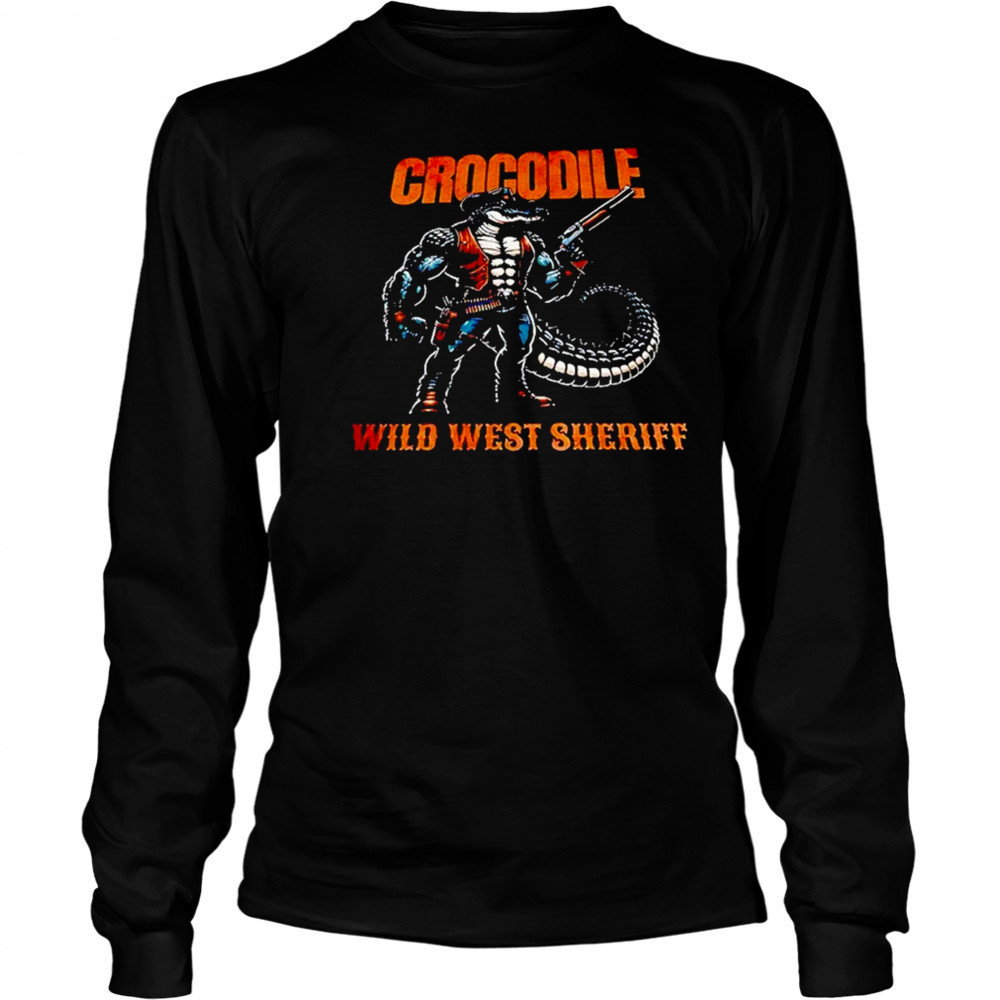Crocodile Wild West Sheriff Shirt Long Sleeved