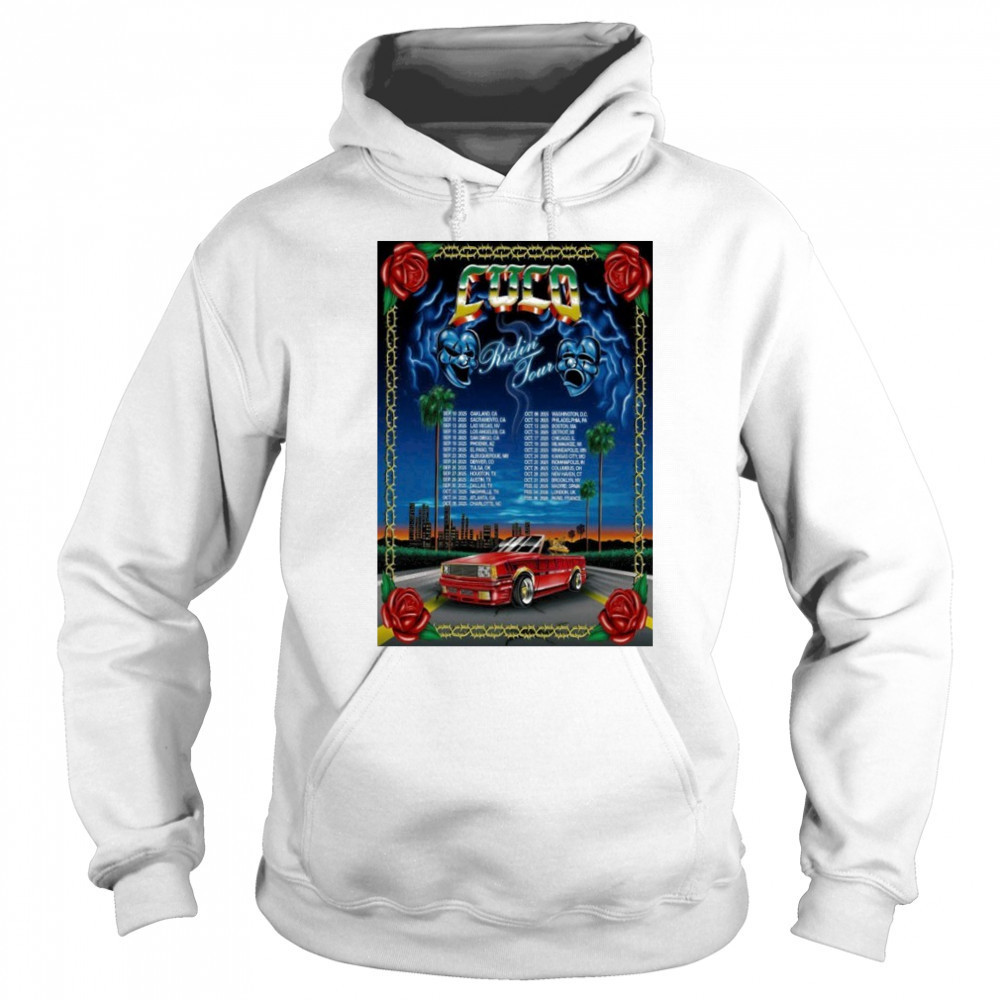 CUCO Ridin’ Tour 2025 Poster shirt Hoodie