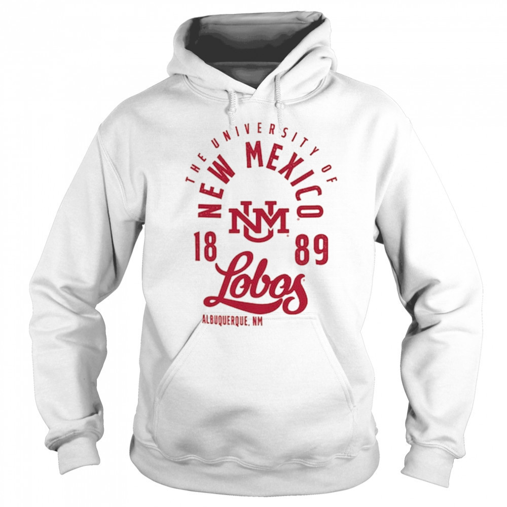 New Mexico Lobos Comfort Colors Mascot Overlay T-Shirt Hoodie