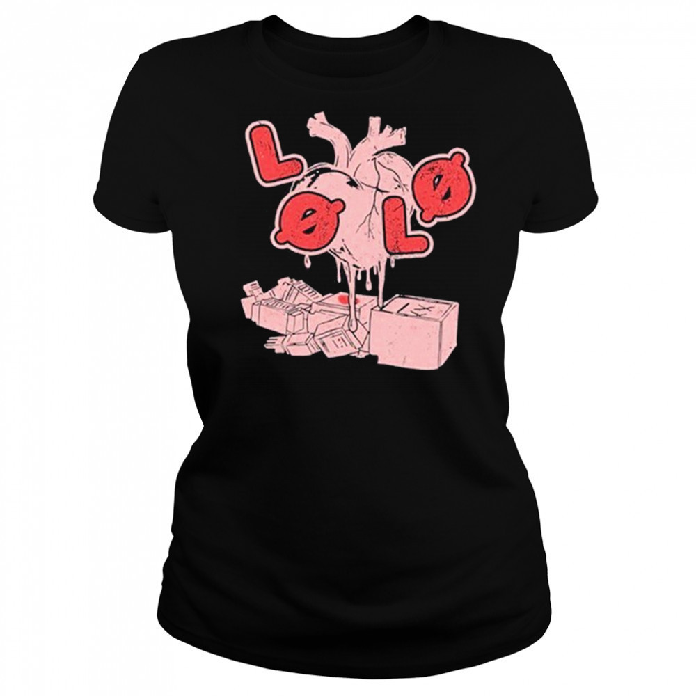 Lolo X Softside Lolo Heart Robot shirt Women's T-shirt